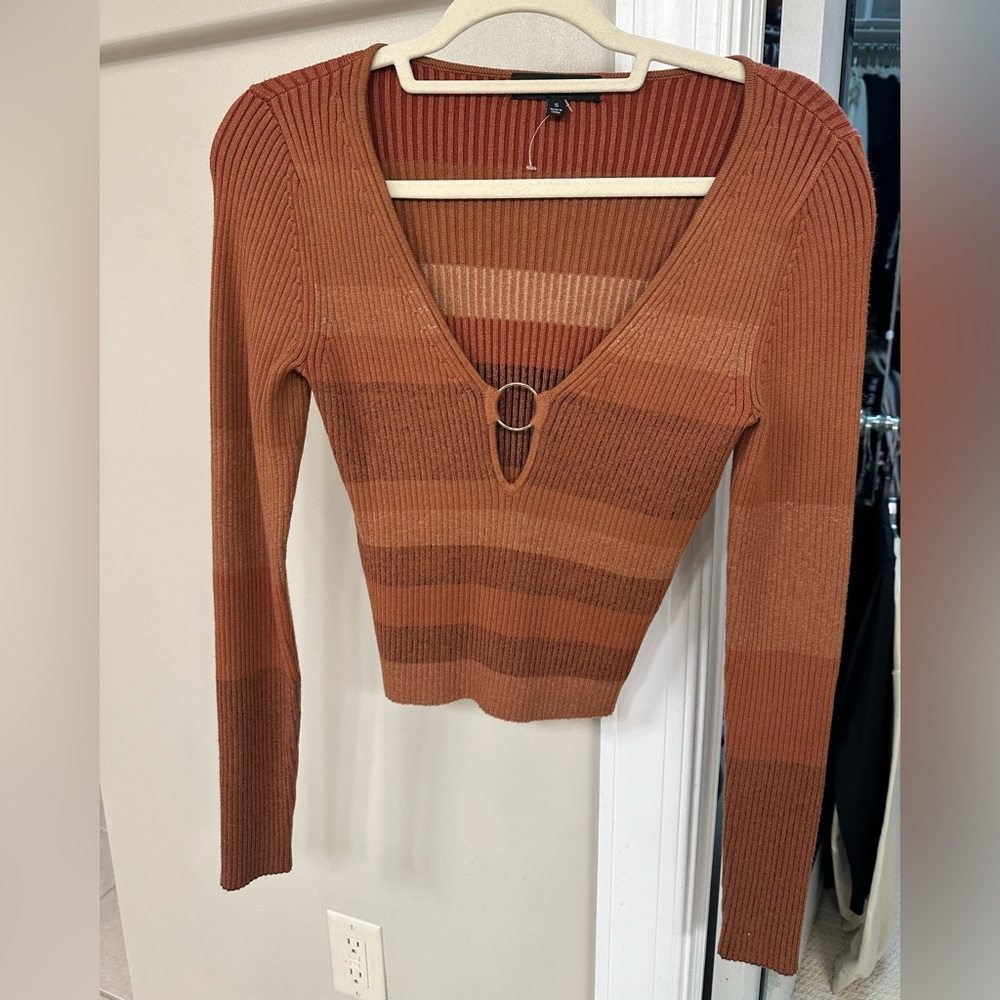Intermix knit top